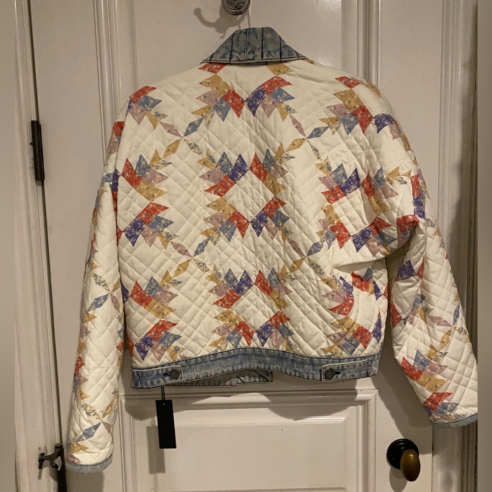 Making Memories Quilted Patchwork Jacket NWT - image 7